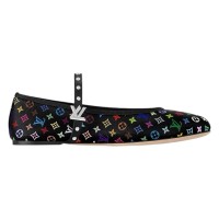 Женские Louis Vuitton Romy Flat Ballerina Takashi Murakami Black (W)