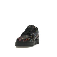 Женские Louis Vuitton LV Trainer Takashi Murakami Black (W)