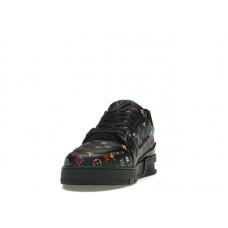 Женские Louis Vuitton LV Trainer Takashi Murakami Black (W)