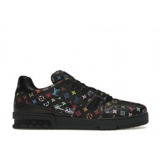 Женские Louis Vuitton LV Trainer Takashi Murakami Black (W)