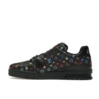 Женские Louis Vuitton LV Trainer Takashi Murakami Black (W)