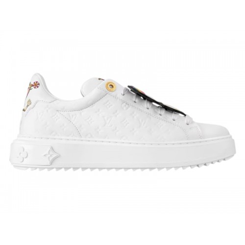Louis Vuitton Timeout Takashi Murakami White (W) - женская сетка размеров