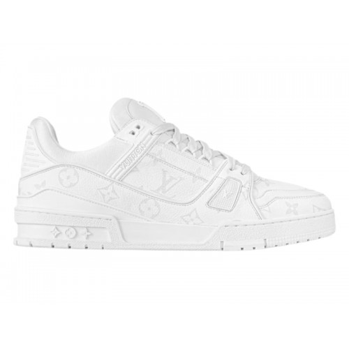 Louis Vuitton LV Trainer White Monochrome - мужская сетка размеров