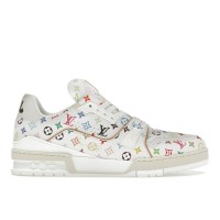 Louis Vuitton LV Trainer Takashi Murakami White