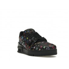Louis Vuitton LV Trainer Takashi Murakami Black