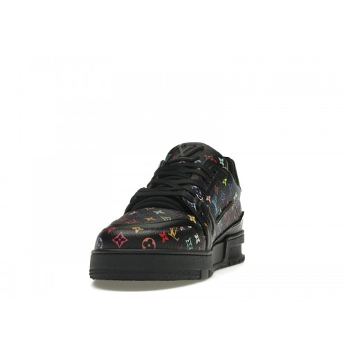 Louis Vuitton LV Trainer Takashi Murakami Black - мужская сетка размеров