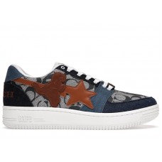 A Bathing Ape Bape Sta Low Coach Blue