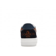 A Bathing Ape Bape Sta Low Coach Blue