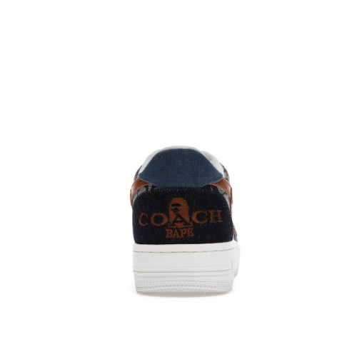A Bathing Ape Bape Sta Low Coach Blue - мужская сетка размеров