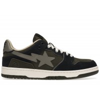 A Bathing Ape Bape SK8 Sta Army Green Dark Blue