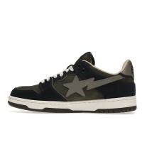 A Bathing Ape Bape SK8 Sta Army Green Dark Blue