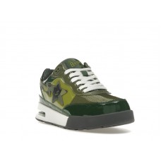 A Bathing Ape Bape Road Sta Patent Leather Green (2022)