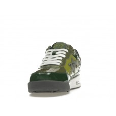 A Bathing Ape Bape Road Sta Patent Leather Green (2022)