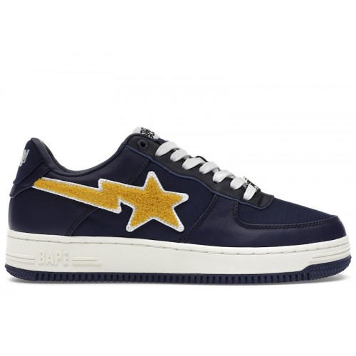 Bapesta Chenille Patch - Navy - мужская сетка размеров