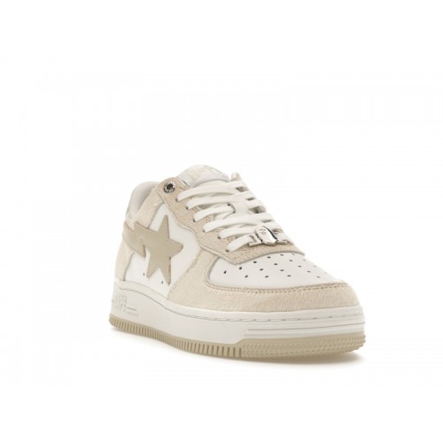 A Bathing Ape Bape Sta Beige Calf Hair - мужская сетка размеров