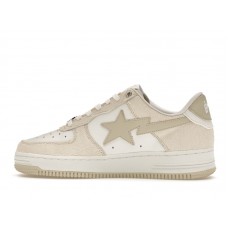 A Bathing Ape Bape Sta Beige Calf Hair