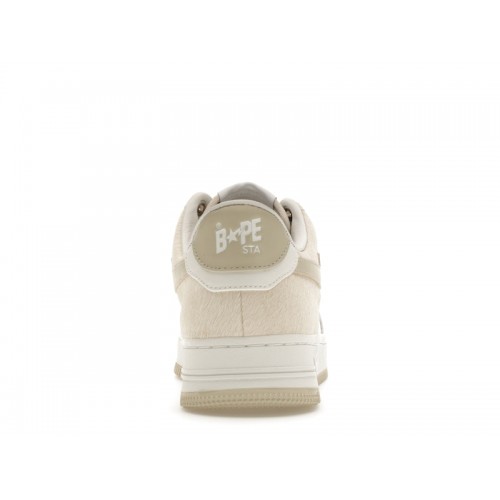 A Bathing Ape Bape Sta Beige Calf Hair - мужская сетка размеров