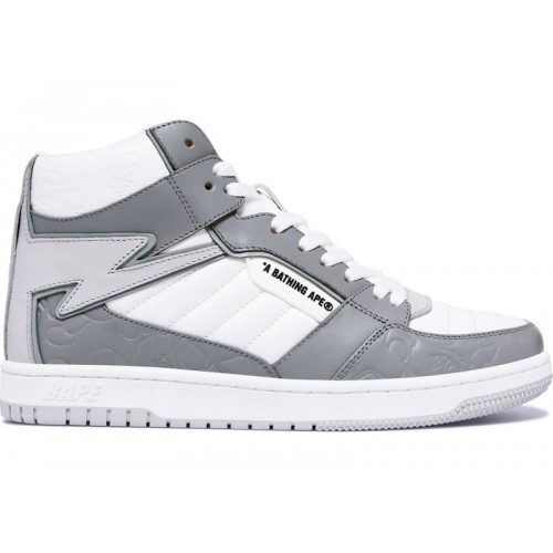 A Bathing Ape Bape Sta 88 Mid #1 White - мужская сетка размеров