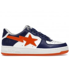 A Bathing Ape Bape Sta #3 M2 White Blue Orange