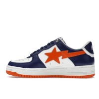 A Bathing Ape Bape Sta #3 M2 White Blue Orange