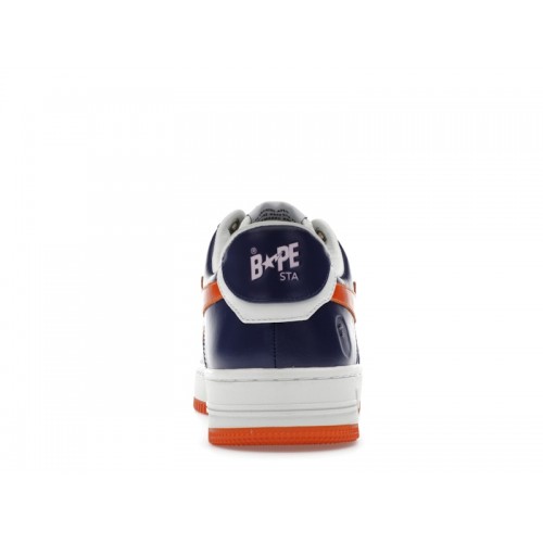 A Bathing Ape Bape Sta #3 M2 White Blue Orange - мужская сетка размеров