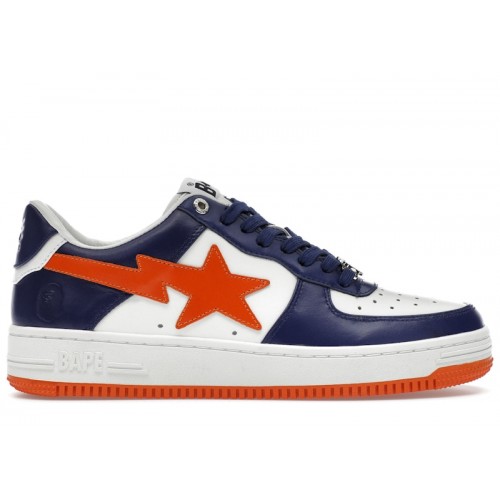 A Bathing Ape Bape Sta #3 M2 White Blue Orange - мужская сетка размеров