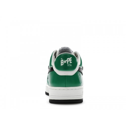 A Bathing Ape Bape Sta #3 M2 White Green Black - мужская сетка размеров