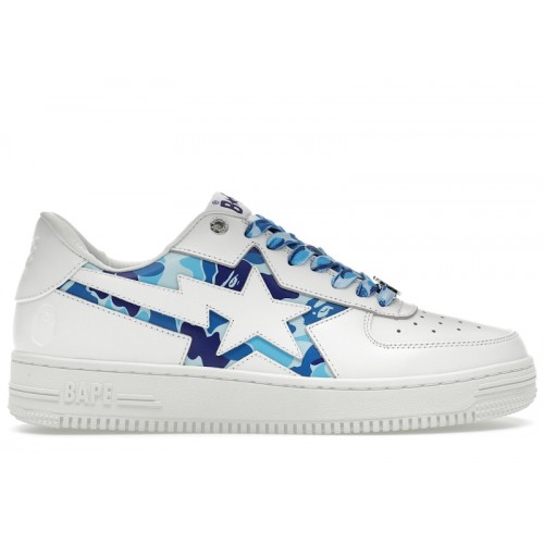 A Bathing Ape Bape Sta Icon ABC Camo Blue - мужская сетка размеров