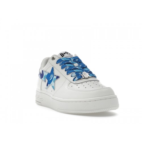 A Bathing Ape Bape Sta Low ABC Camo White Blue (2025) - мужская сетка размеров