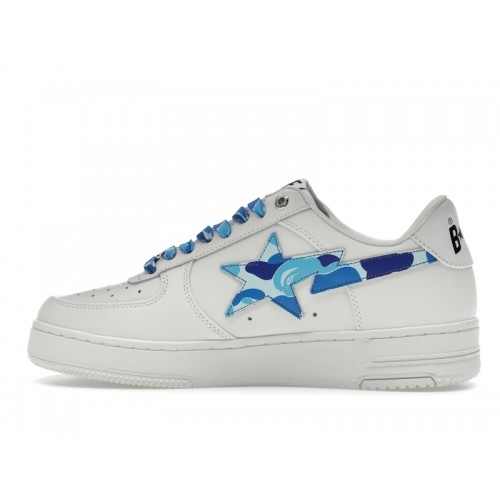 A Bathing Ape Bape Sta Low ABC Camo White Blue (2025) - мужская сетка размеров