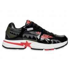 Кроссовки A Bathing Ape Shark Sta Anti Social Social Club Black