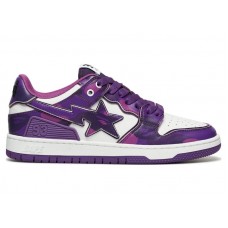 Кроссовки A Bathing Ape Bape SK8 Sta #1 M2 Purple Camo