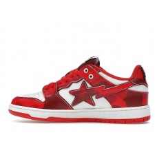 A Bathing Ape Bape SK8 Sta #1 M2 Red Camo