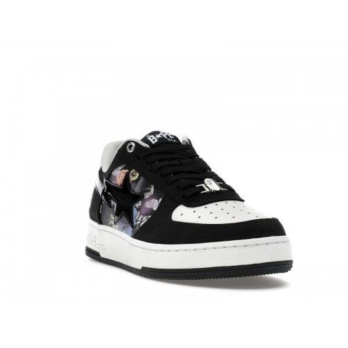 Bapesta #2 Black Roses - мужская сетка размеров