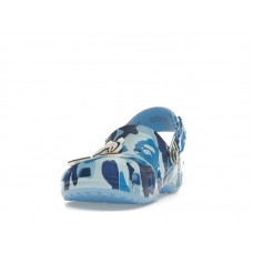 Crocs Classic Clog A Bathing Ape ABC Camo Blue