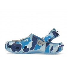 Crocs Classic Clog A Bathing Ape ABC Camo Blue