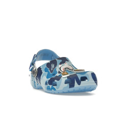 Crocs Classic Clog A Bathing Ape ABC Camo Blue
