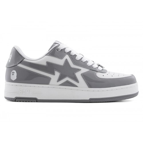 A Bathing Ape Bape Sta Icon Low #1 Gray - мужская сетка размеров