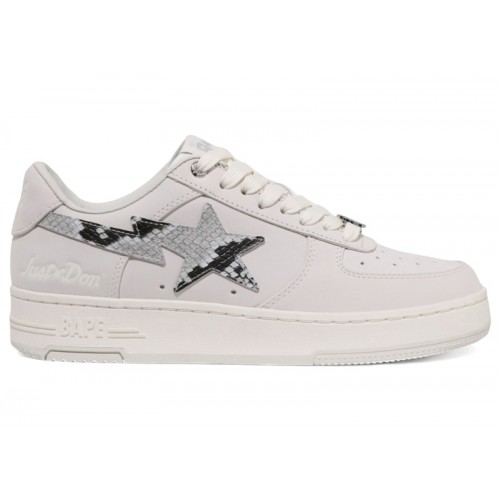A Bathing Ape Bape Sta Just Don Python White - мужская сетка размеров