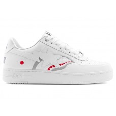 A Bathing Ape Bape Sta #3 Shark White
