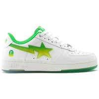 A Bathing Ape Bape Sta #4 Green White