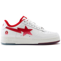 A Bathing Ape Bape Sta #4 Red White