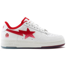A Bathing Ape Bape Sta #4 Red White