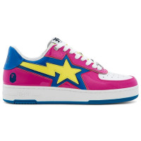 A Bathing Ape Bape Sta Icon #1 Pink Blue Yellow
