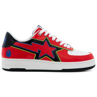A Bathing Ape Bape Sta Icon #1 Red Blue Black