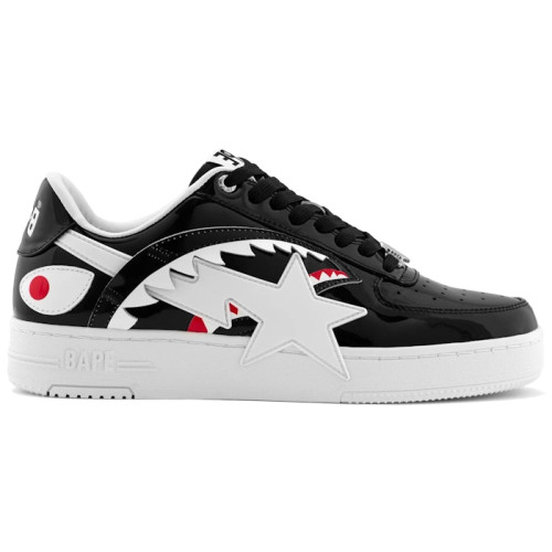 A Bathing Ape Bape Sta OS Shark Black - мужская сетка размеров