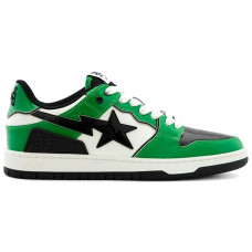 A Bathing Ape Sk8 Sta Green Black White