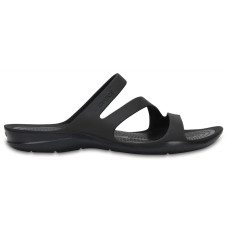 Женские Crocs Swiftwater Sandal Triple Black (W)