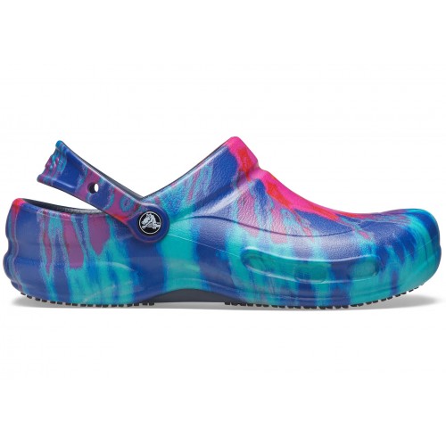 Crocs Bistro Clog Tie Dye - мужская сетка размеров