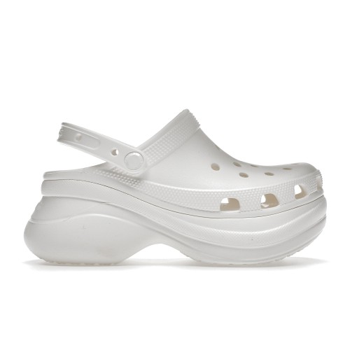 Crocs Classic Bae Clog White (W) - женская сетка размеров